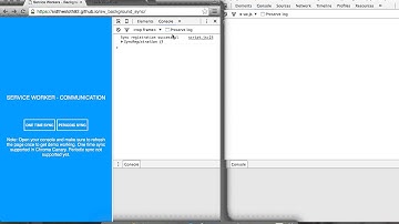 Service Worker - One Time Background Sync Example