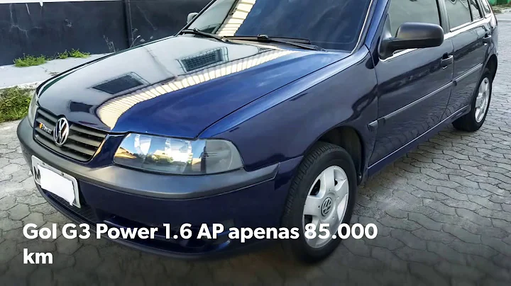 Gol G3 Power 1.6 MOTOR AP Completo com APENAS 85.000 Km