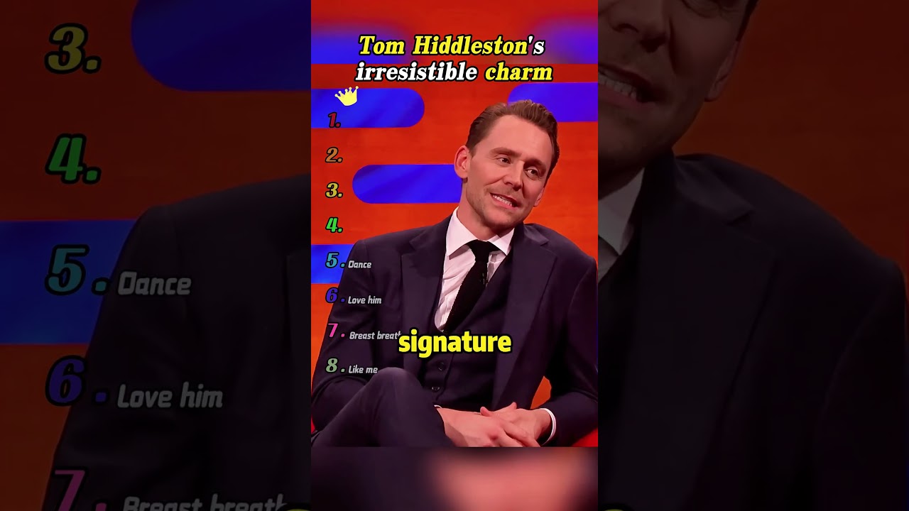 Tom Hiddleston's irresistible charm