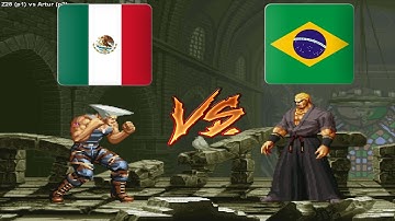 SNK vs. Capcom - SVC Chaos Plus - z28 vs Artur