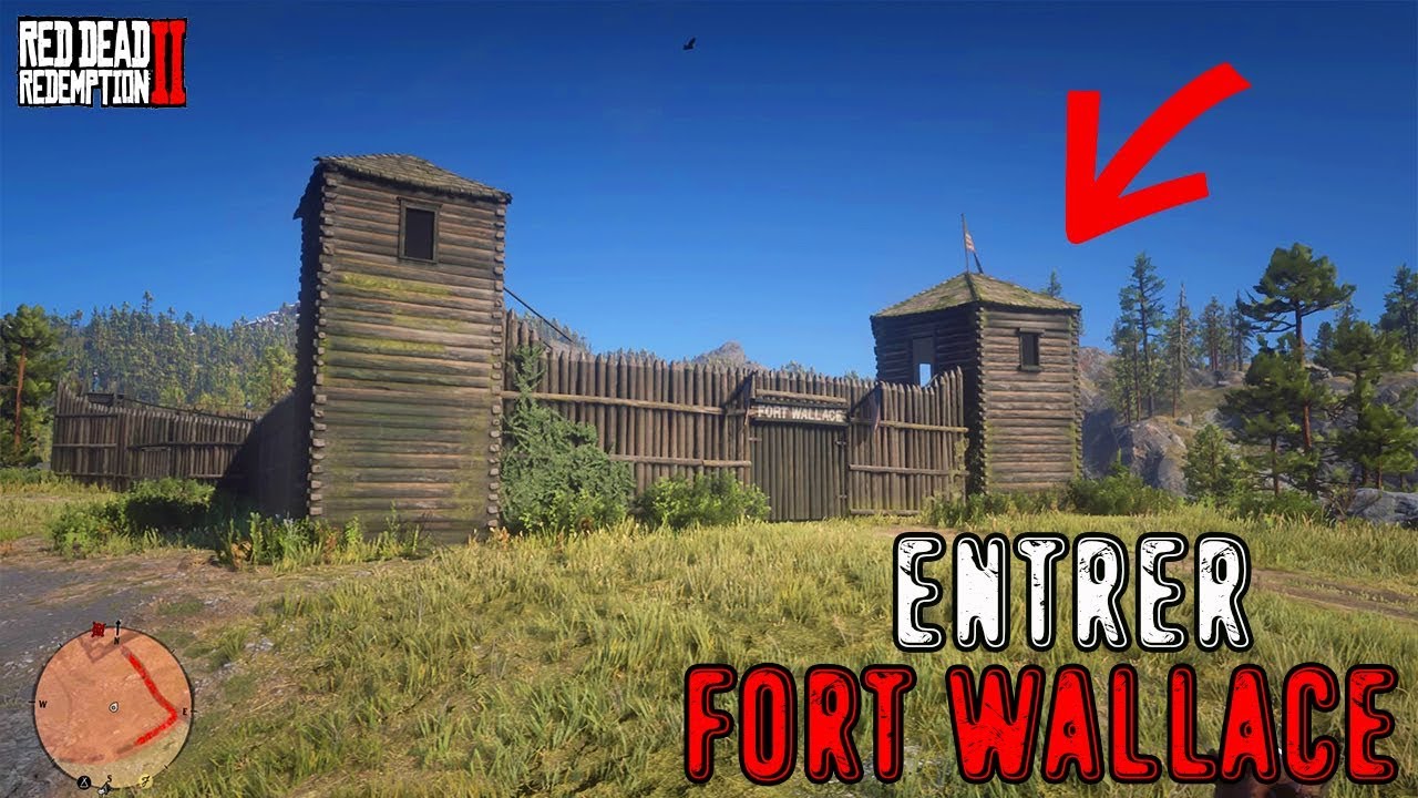 Rdr2 Astuce Entrer Fort Wallace Red Dead Redemption 2 Youtube