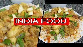 البرياني الهندي مع صوص المسالا بالطريقة الأصلية..??? ?indian food