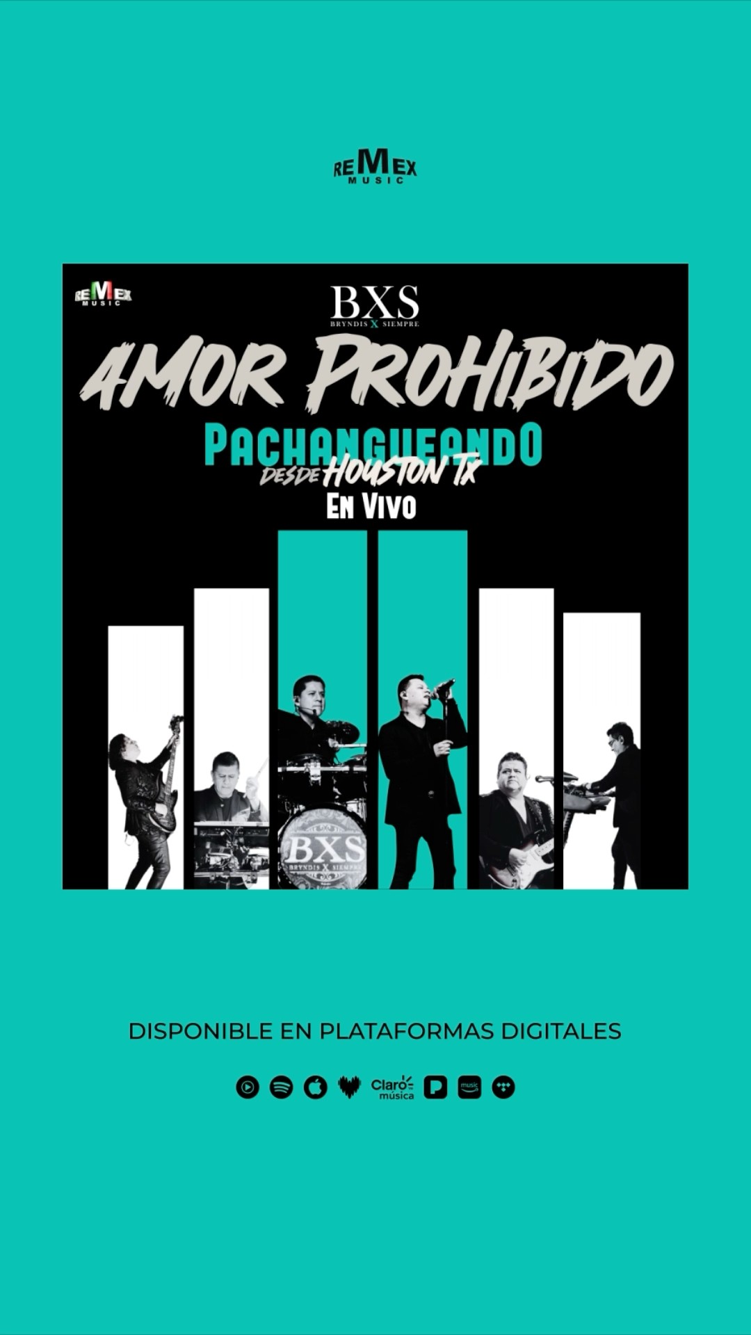 #AmorProhibido Pachangeando Desde Houston de BXS Bryndis X Siempre  esta disponible en plataformas?
