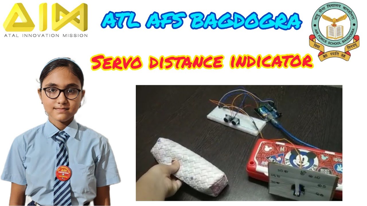 Servo Distance Indicator by Sanghriti Batabyal - YouTube