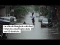 Thaïlande : les images des graves inondations survenues à Bangkok