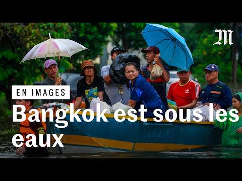 Thaïlande : les images des graves inondations survenues à Bangkok