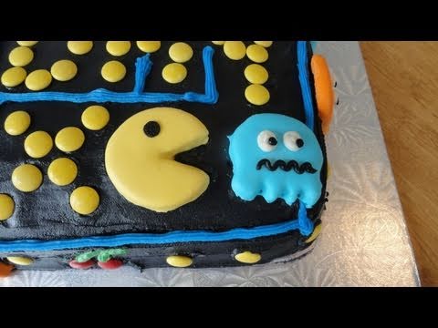 Max's 12th Birthday Cake : The Pacman Game