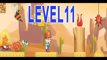 Super Bino Go Jump and Run  Game Start  Level 11  | (Android,ios free games) | Gameplay Walkthrough