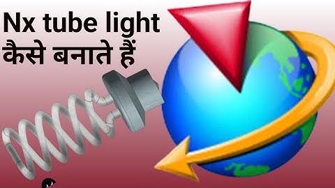 LIGHT BULB IN NX | HOW TO MAKE TUBE BULB IN NX | NX,UG LEARNING |Siemens nx