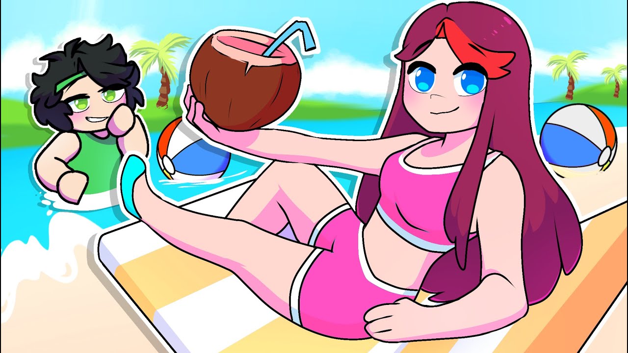 ¡Me VOY a LA PLAYA con MI CRUSH!😱💖