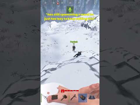 RACIST DELUSIONAL IDIOT GETS SHIT ON BY MY TEAMMATE AND CRIES   RUST #rust #rustgame #gaming