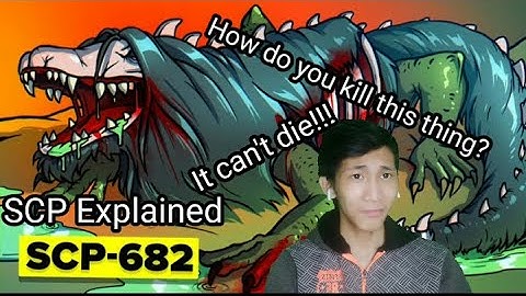 SCP Explained - Termination Attempt To SCP 682 (Part 1) Reaction (SCP Animation)