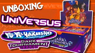 The Dark Tournament is Here! Universus Early Unboxing!