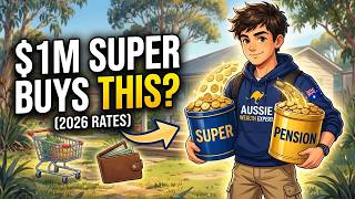 What $1 Million Super REALLY Buys You In Retirement [2026 Rates]
