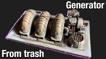 Generator from trash - wargame terrain for Warhammer 40k, Kill team, etc..