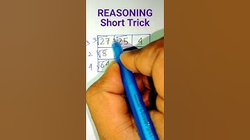 Reasoning Classes | Reasoning on Ratio and Proportion | Number Series Math Trick | #shorts