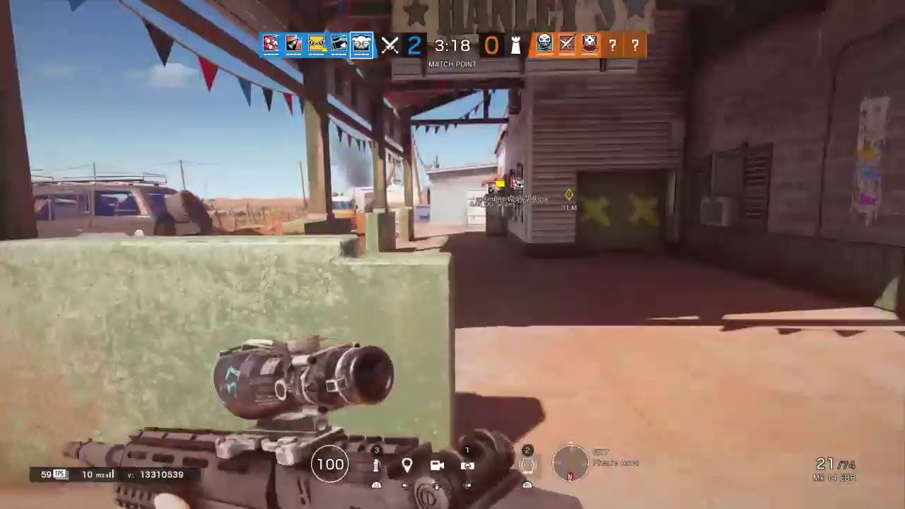 R6 with RaZer & infected - YouTube