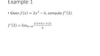Calculus: Difference Quotients and Derivatives
