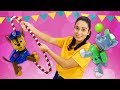 Spielzeug Kindergarten auf Deutsch. Spaß mit Paw Patrol Spielzeugen. Tolles Kinder Video