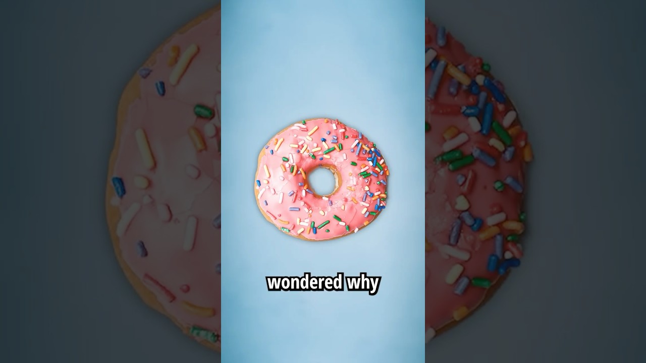Why do doughnuts have holes? 🤔🍩