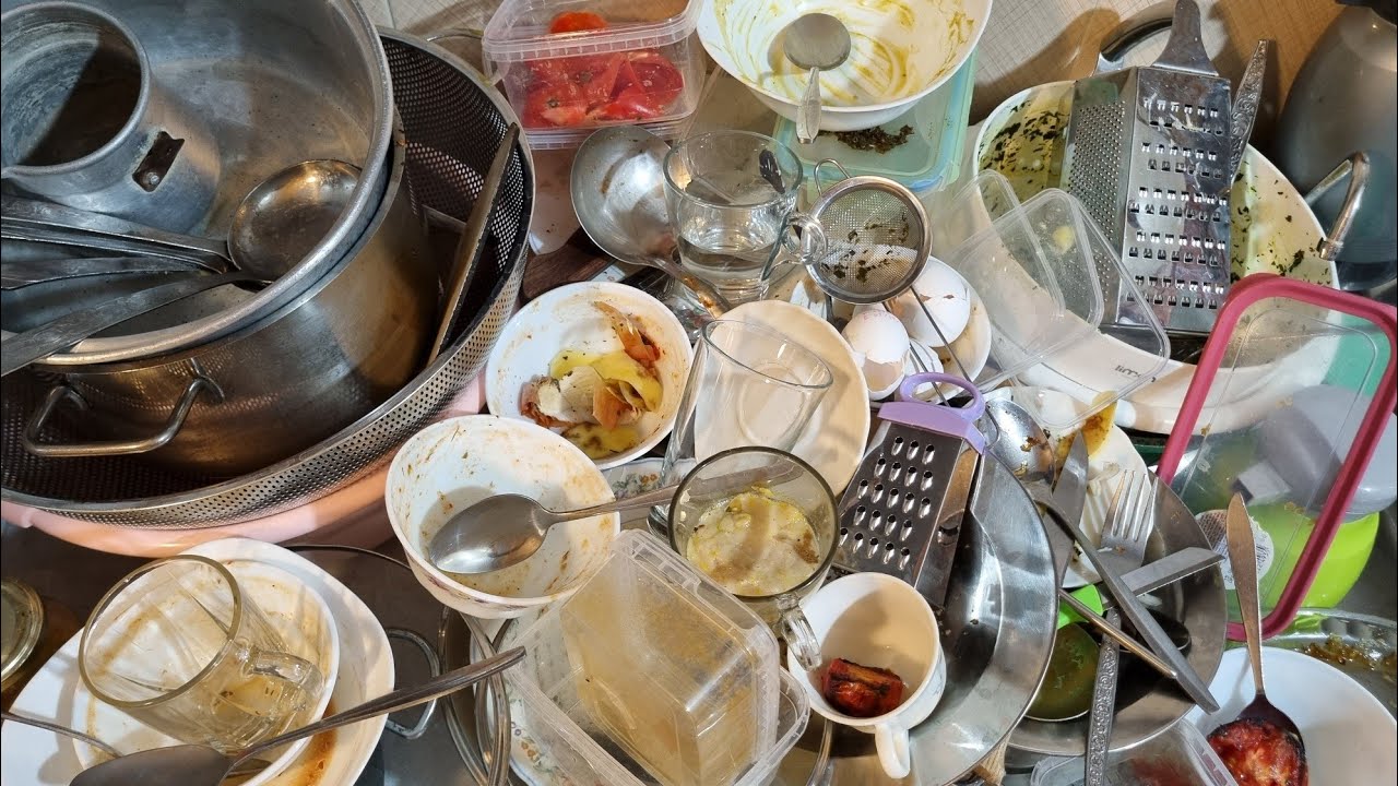 Мытье посуды – Спокойная ночная рутина – Нежные звуки воды ASMR