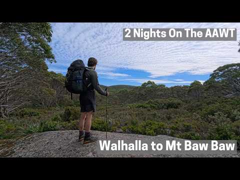 Hiking 44km from Walhalla to Mount Baw Baw Summit