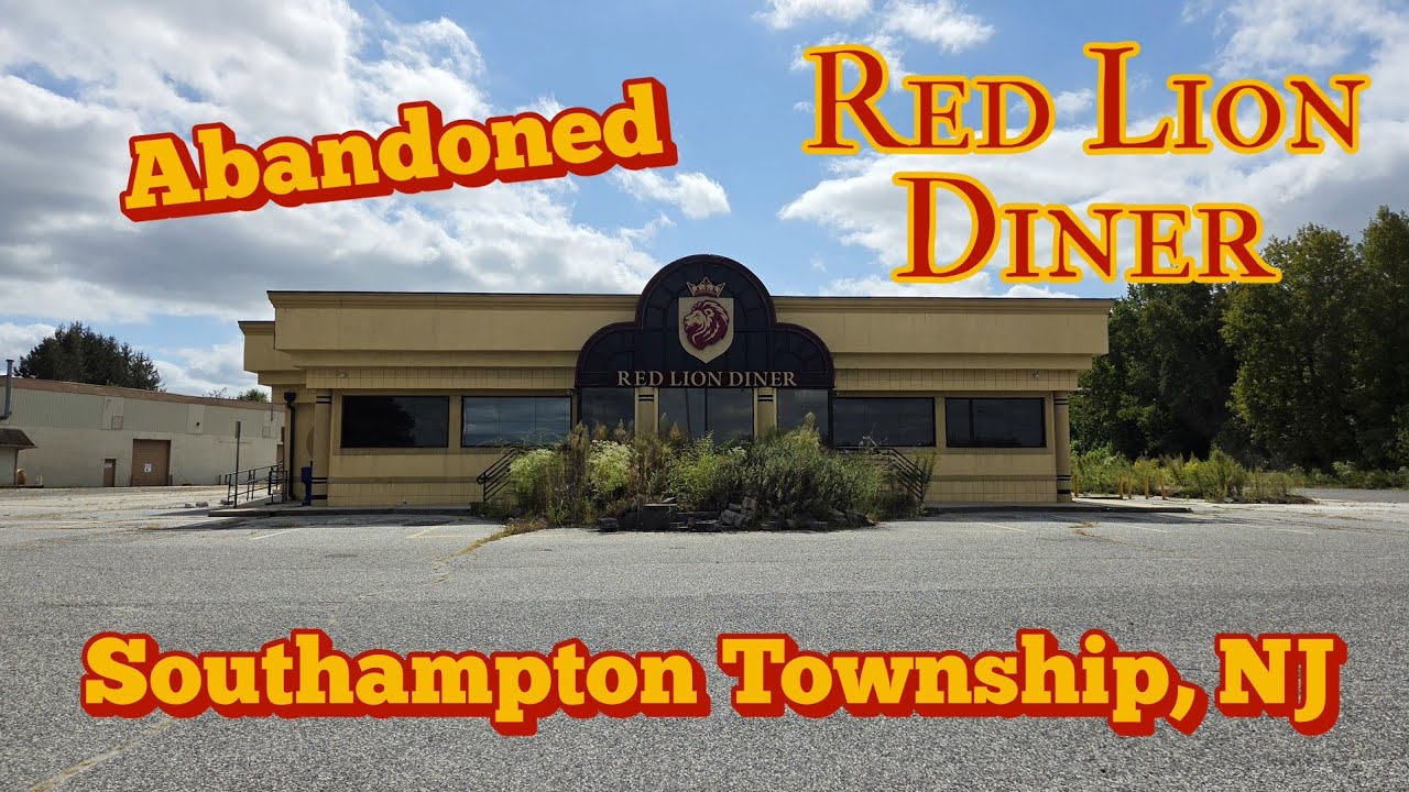 Заброшенная закусочная Red Lion — Саутгемптон, Нью-Джерси