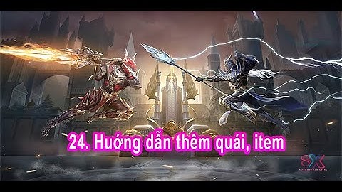 24.Hướng dẫn thêm Quái, Item I Mu8xTeam Cung cấp-Cài Đặt Mu Online
