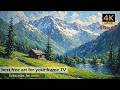 Cozy Cabin in the Mountains – 4K Ultra HD Frame TV Art (5 Hours