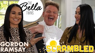 Gordon Ramsay & The Bella Twins Battle it Out For A WWE Belt | Scrambled