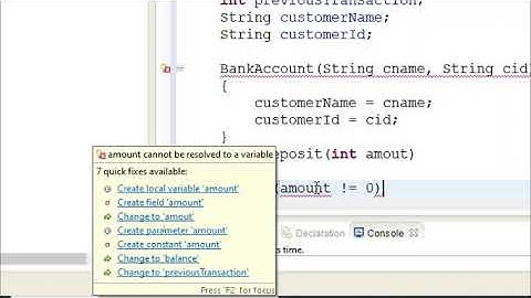 A Simple Banking System in JAVA