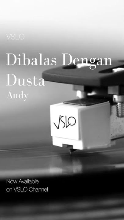 VSLO: Audy - Dibalas Dengan Dusta (Lyrics) | Vinyl Mode & City Night Ambiance #shorts