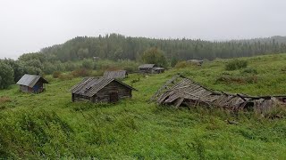 900 Км По Северным Рекам. 24 Дня Один В Тайге Ч7. Заброшенные Деревни. Лесная Изба Охотничье Зимовье