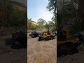 Heavy Duty Team: Excavator and Dozer Collaboration
