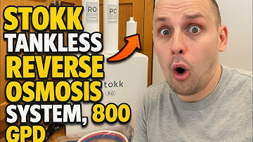 Stokk Tankless Reverse Osmosis System, 800 GPD