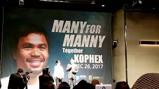 Manny Pacquiao greeting