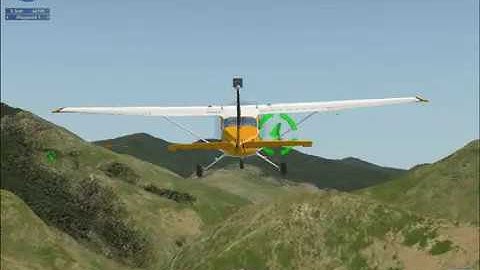 FSX - Mission Tutorial 6 - Introduction of Mountain Flying (BEGINNER)