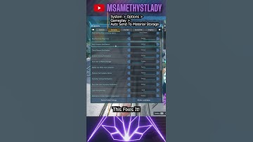 How To Move To Material Storage Automatically | PSO2 NGS #Shorts #Gaming