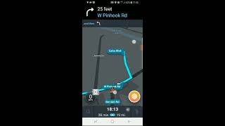 Customizing your route using Waze
