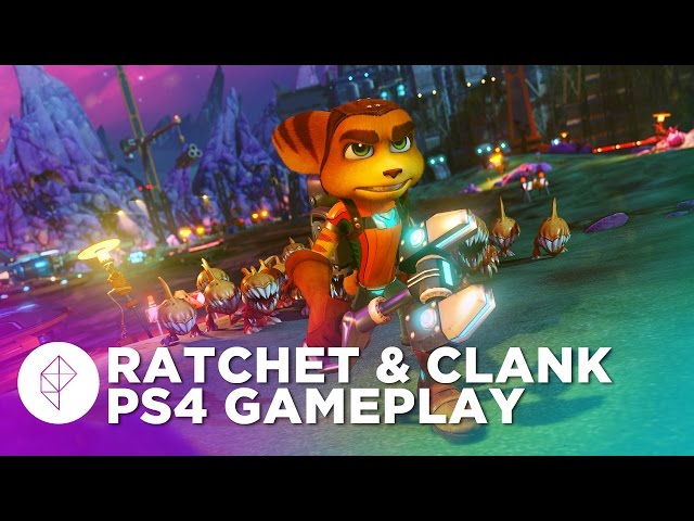 4 Minutes of Ratchet and Clank PS4 Gameplay 