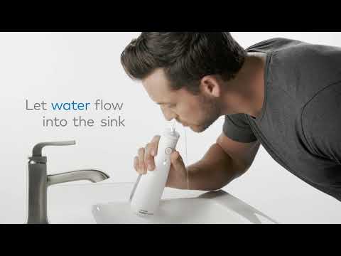 How to Use the Waterpik® Cordless Select Water Flosser