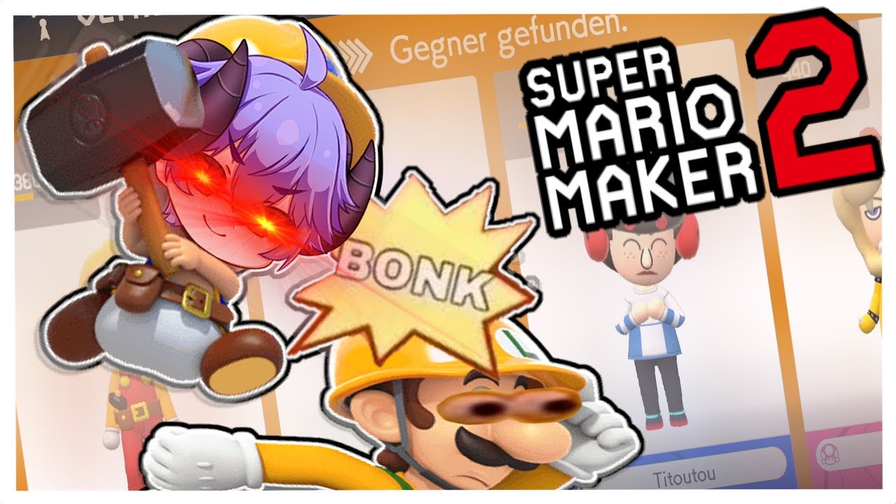 4 Spieler 1 Fahne I Super Mario Maker 2