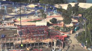 Manta Construction at SeaWorld San Diego