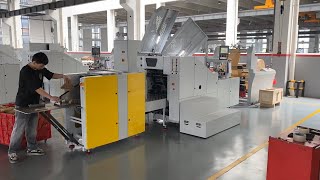 Automatic Paper bag machine working with 6.5cm small aquare bottom kraft pouch