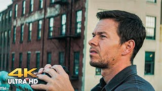 Swagger (Mark Wahlberg) tries to find the best position to shoot the President. Shooter