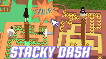 Stacky Dash Challenge 4K Game play 660-661 #mobilegameroom #viral #stackydash #4kgameplay