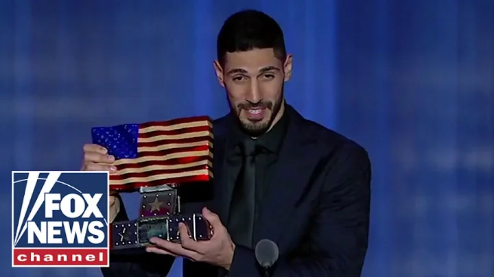 Enes Kanter Freedom receives Patriot Award