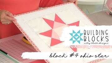 RBD Building Block Series Block #4: Ohio Star Block