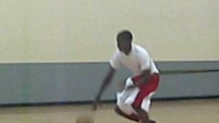 Chris Gaston of Houstonpreps working w/ Anthony Odunsi