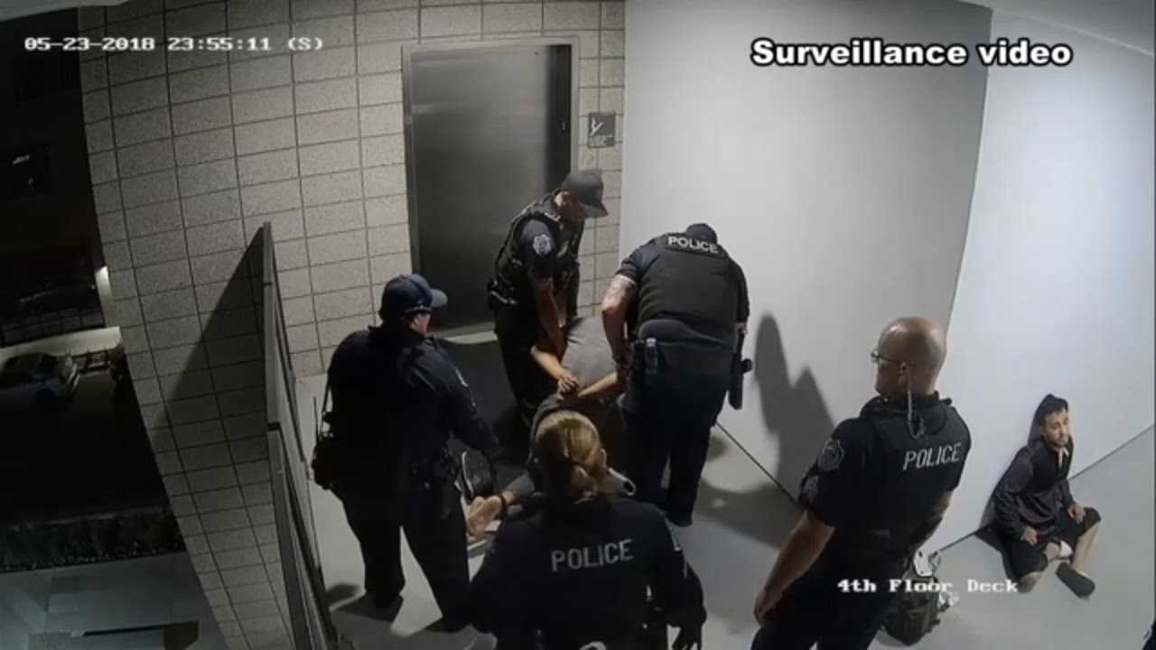 Download FULL VIDEO: Mesa PD repeatedly punch man